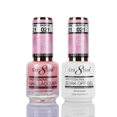 Cre8tion Matching Sets - 021 VALENTINE (GLITTER)