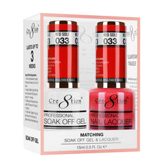 Cre8tion Matching Sets - 033 RED SOLE