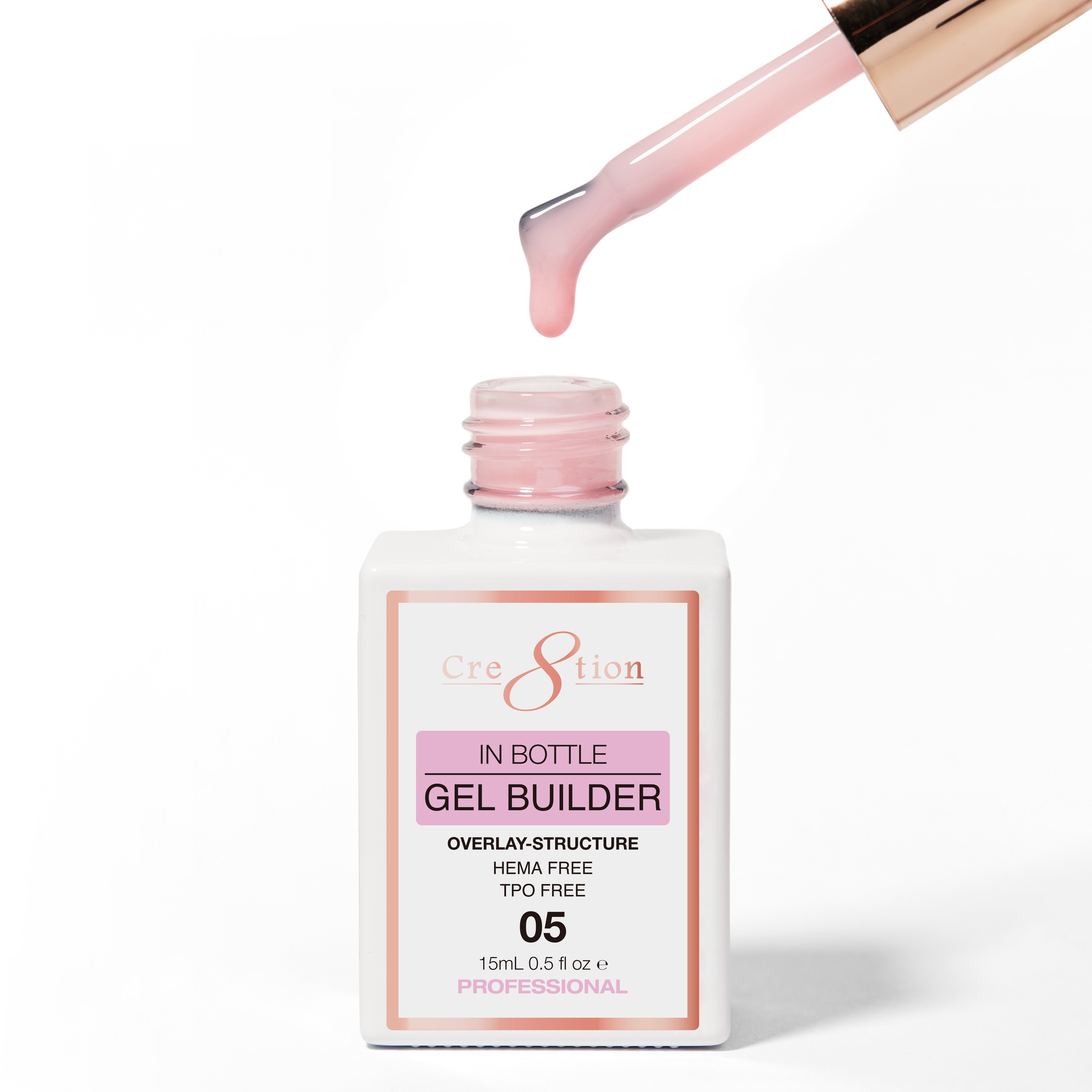 Cre8tion Gel Collection - Overlay/ Brush on Builder 0.5oz 05 Carousel Whirl
