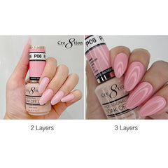 Cre8tion Gel - French Collection 0.5oz - P06 It's a Girl Pink
