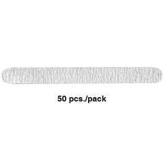 Cre8tion Mini Nail File Wood Center Zebra Grit (50 pcs./pack)