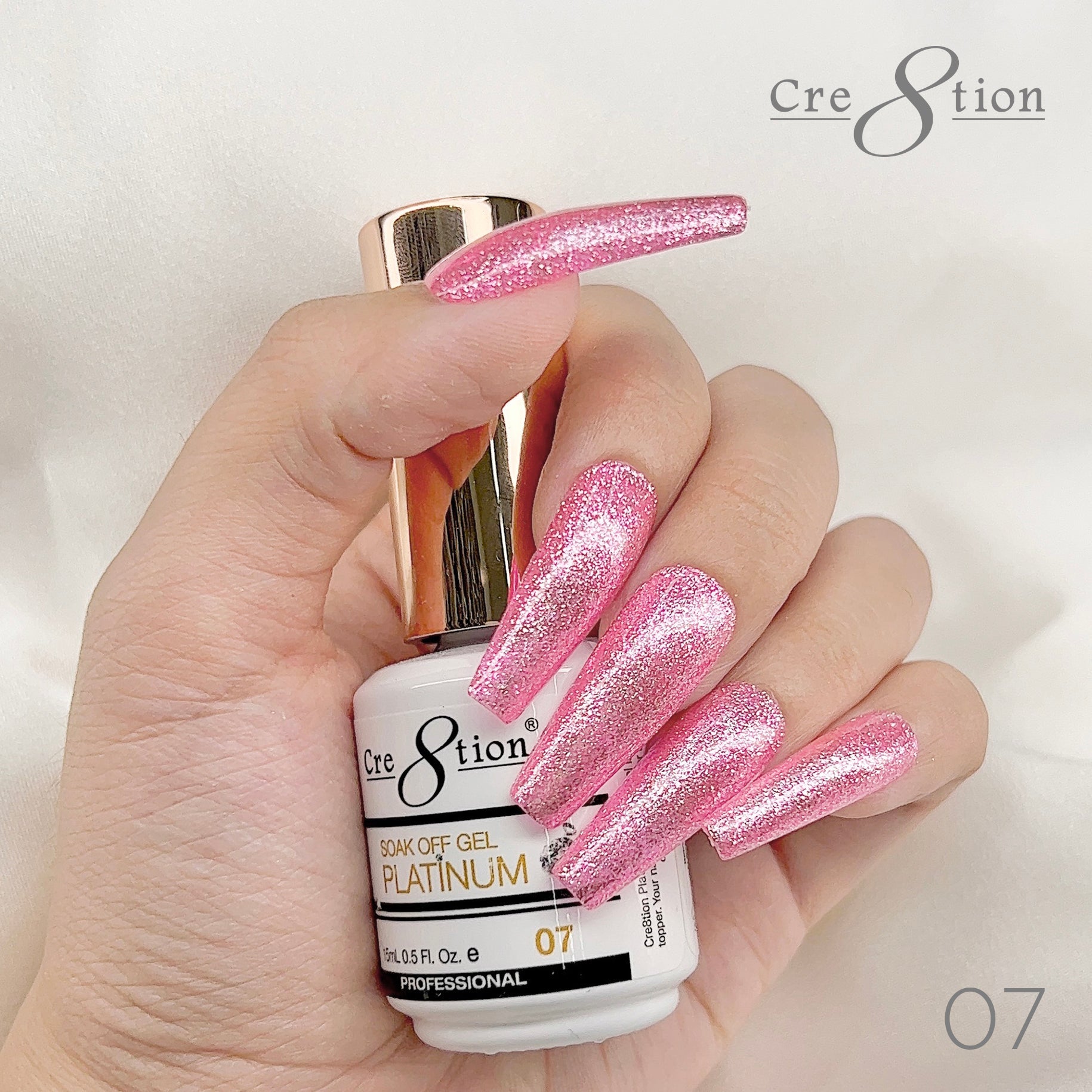 Cre8tion Platinum Gel P07 0.5oz