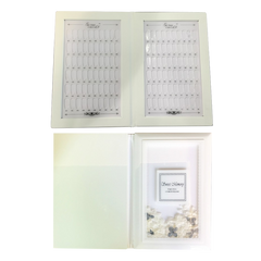 Cre8tion PMMA material tips 120 colors display book- JJPB-006