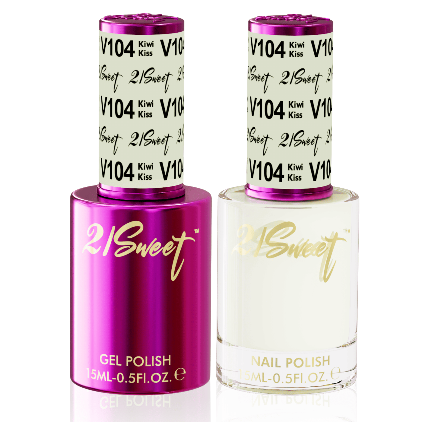 21Sweet 104 - Gel & Lacquer Duo