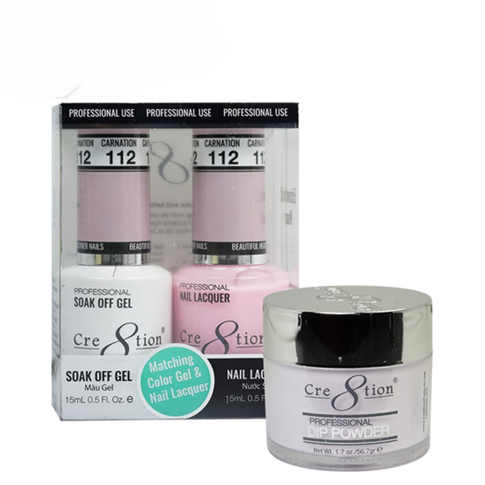 Cre8tion Matching Sets - 112 Carnation