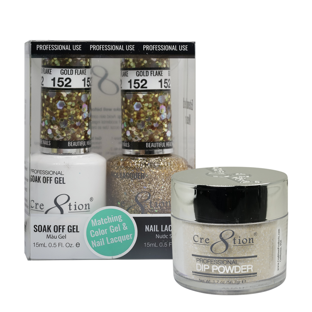 Cre8tion Matching Sets - 152 Gold Flake