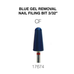 Cre8tion Blue Gel Removal Nail Filing Bit 3/32"