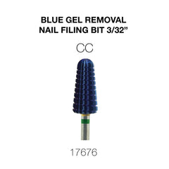 Cre8tion Blue Gel Removal Nail Filing Bit 3/32"