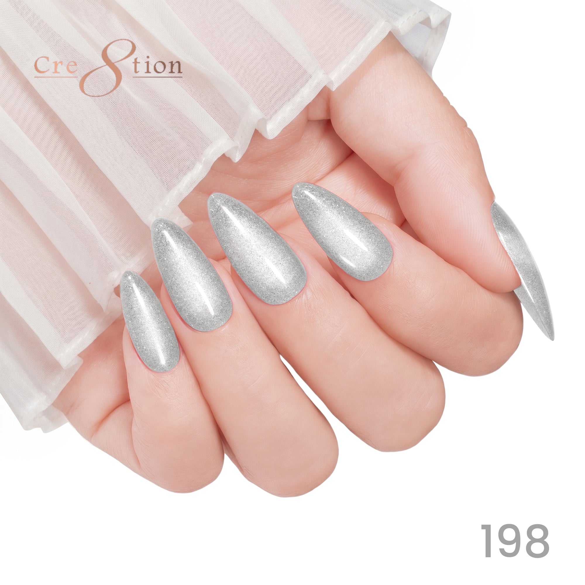 Cre8tion Cat Eye Soak Off Gel 0.5oz 198