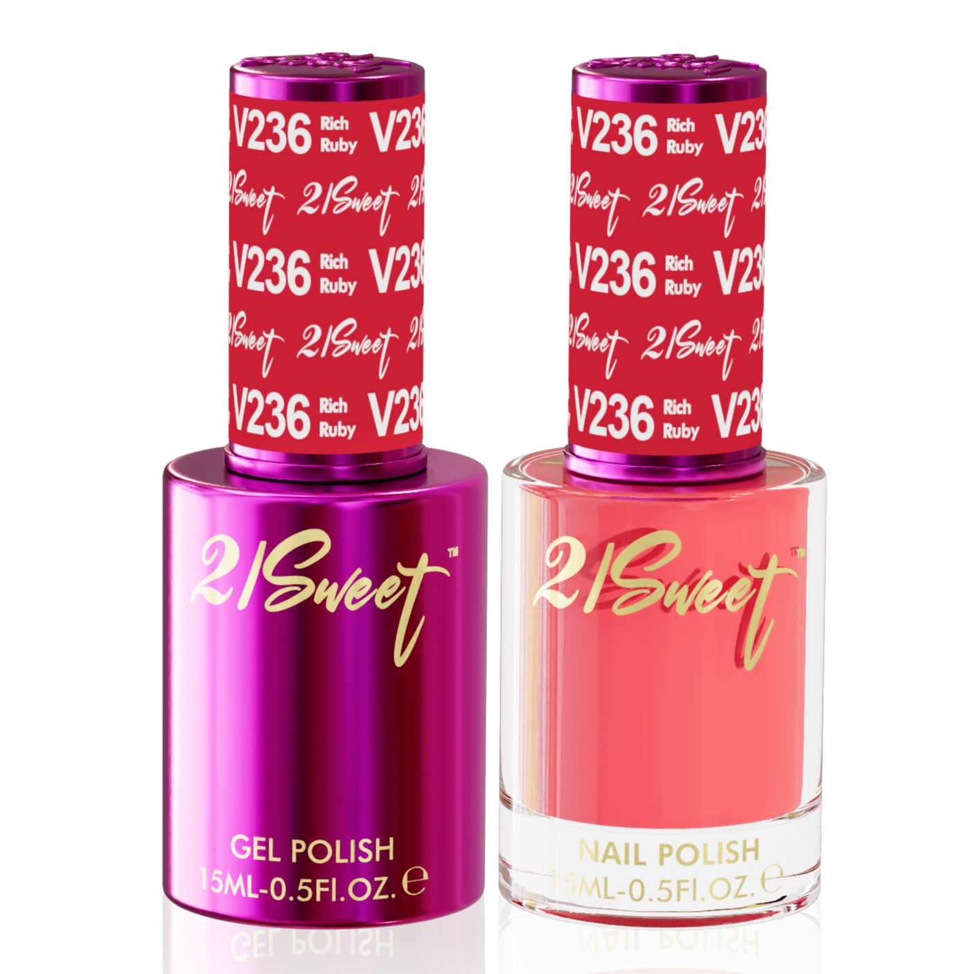 21Sweet 236 - Gel & Lacquer Duo