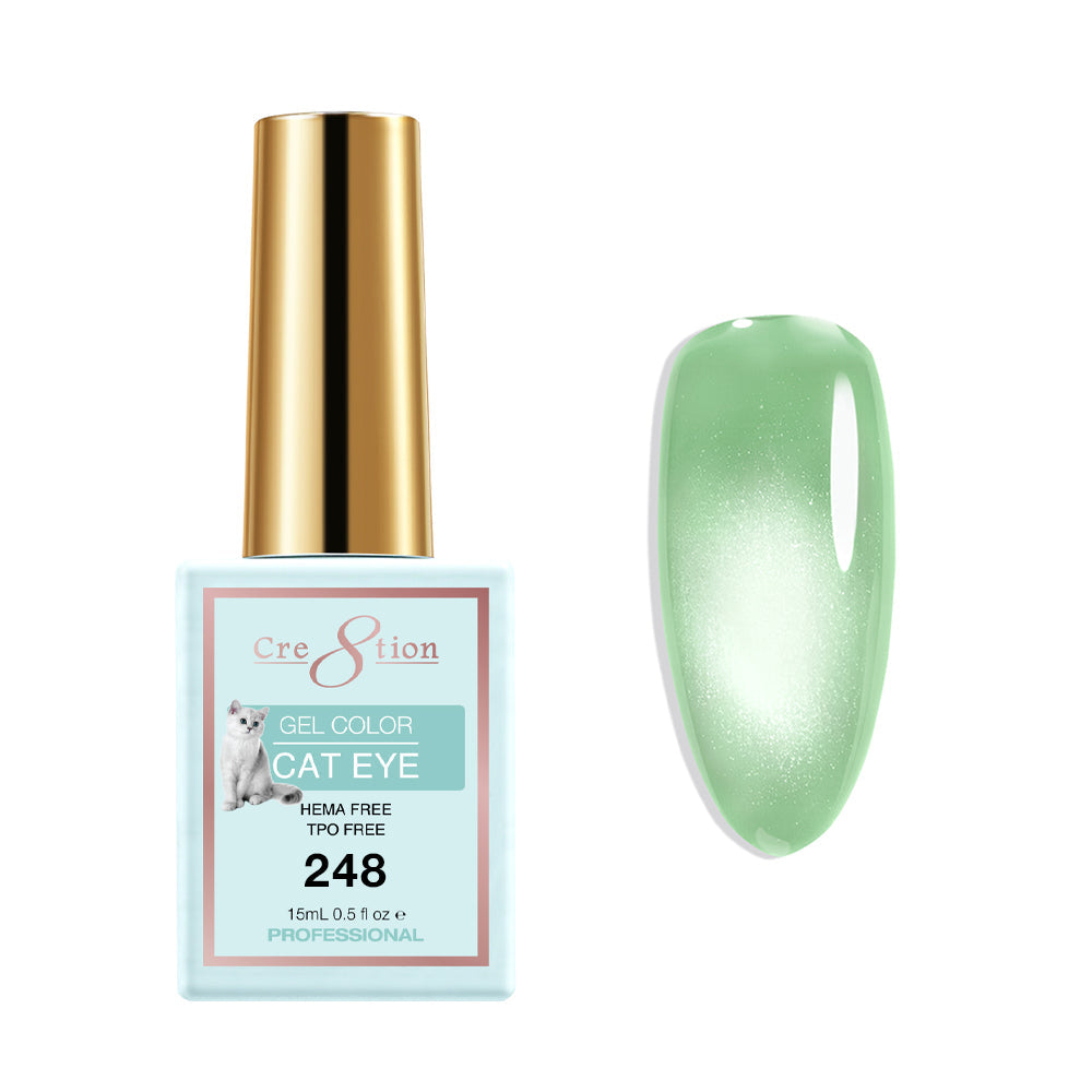 Cre8tion Cat Eye Soak Off Gel 0.5oz 248