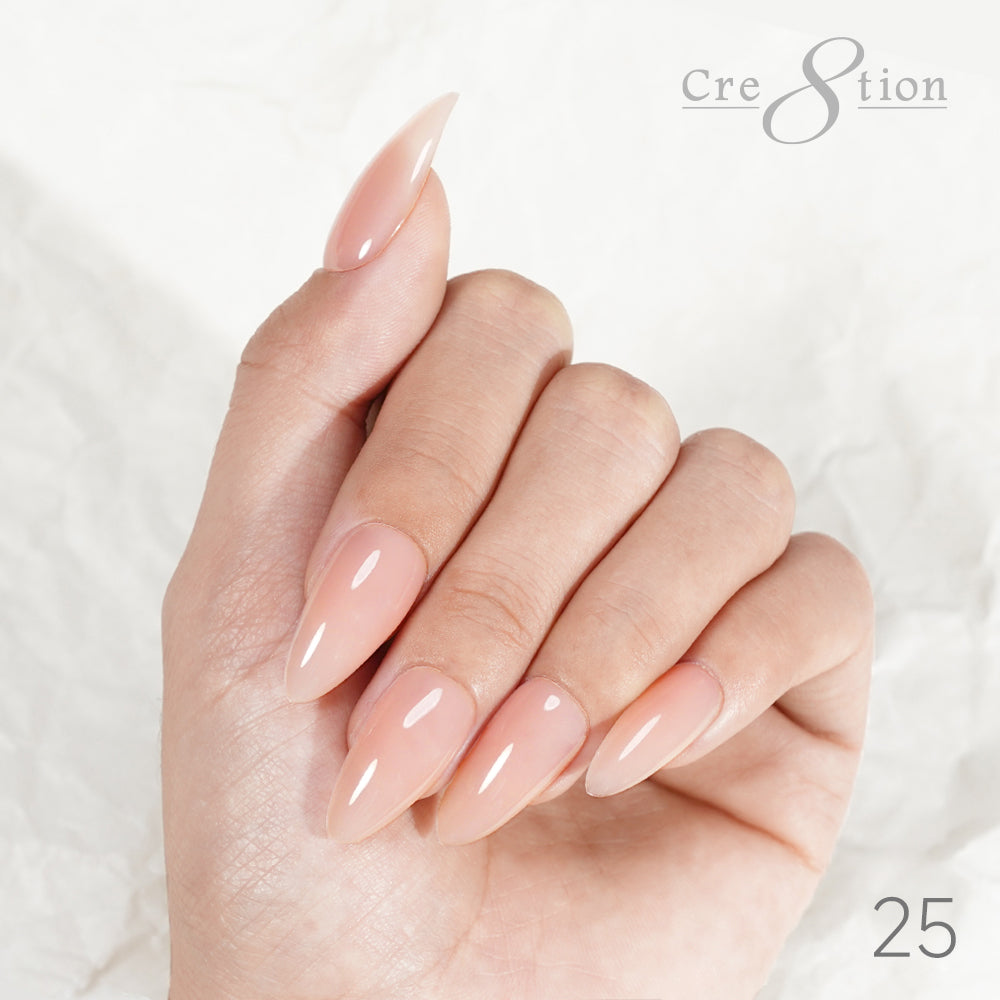 Cre8tion Rubber Base/Biab Gel 0.5oz 25