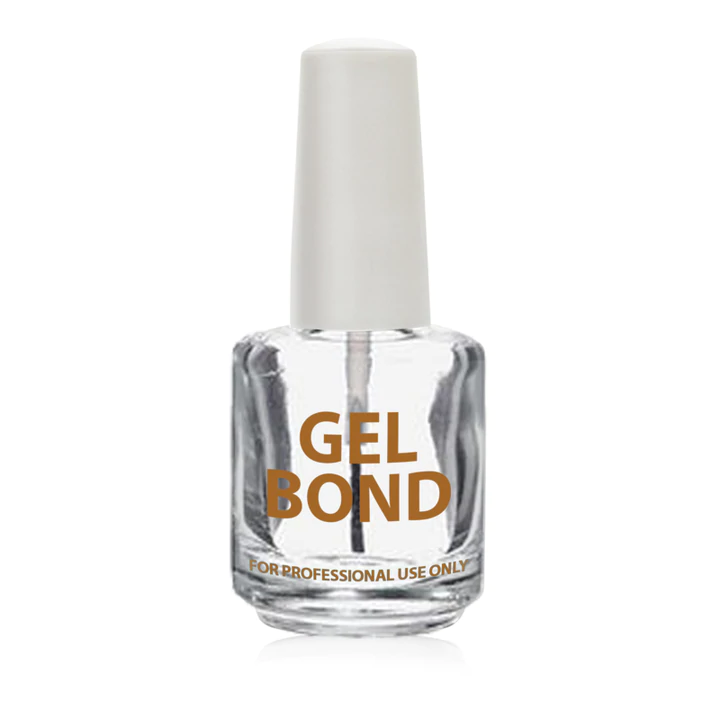 Cre8tion Empty Glass Bottle .5oz "Gel-Bond"