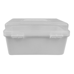 Cre8tion Small Plastic Storage Box without Tray Size 7.9*4.7*4.1 inches
