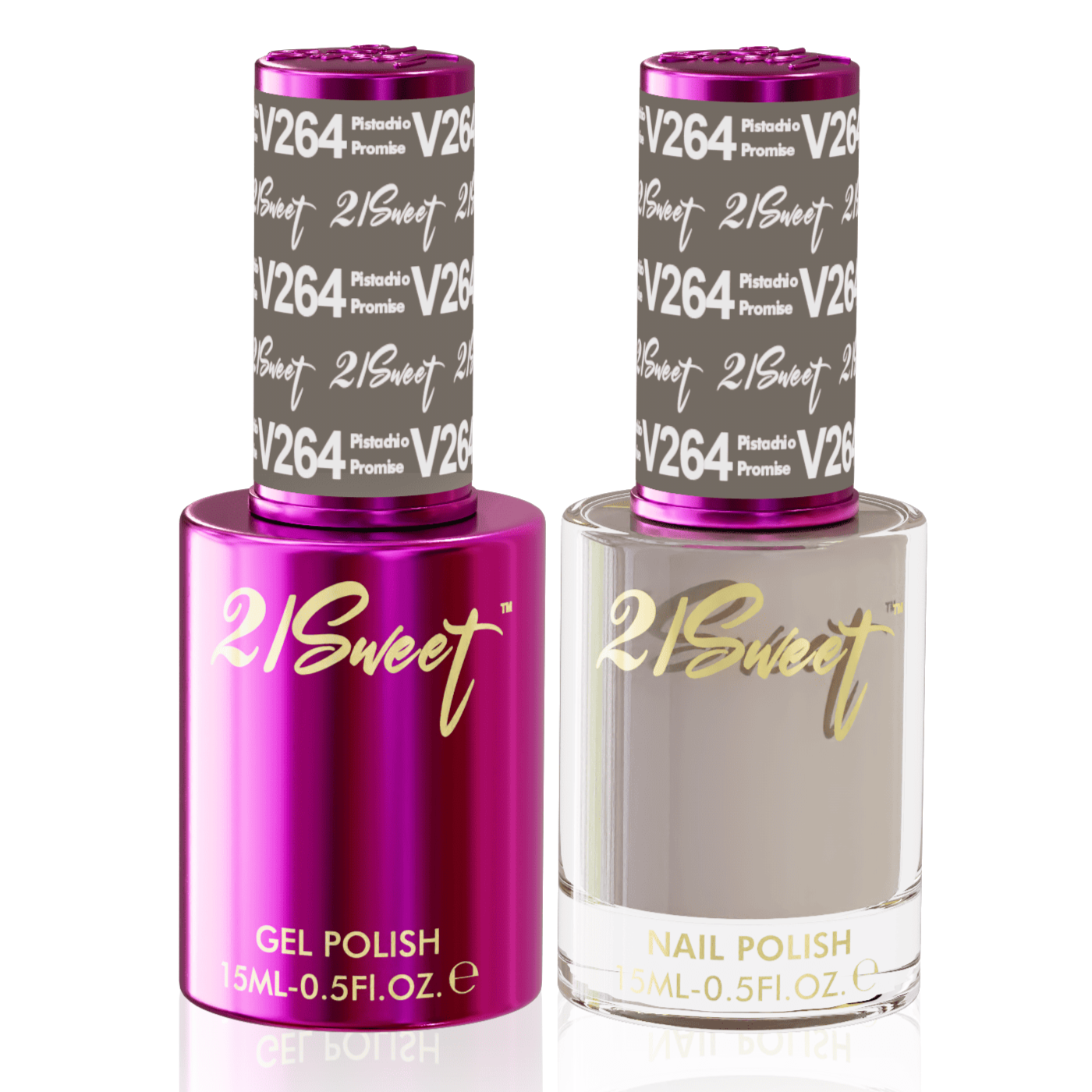 21Sweet 264 - Gel & Lacquer Duo