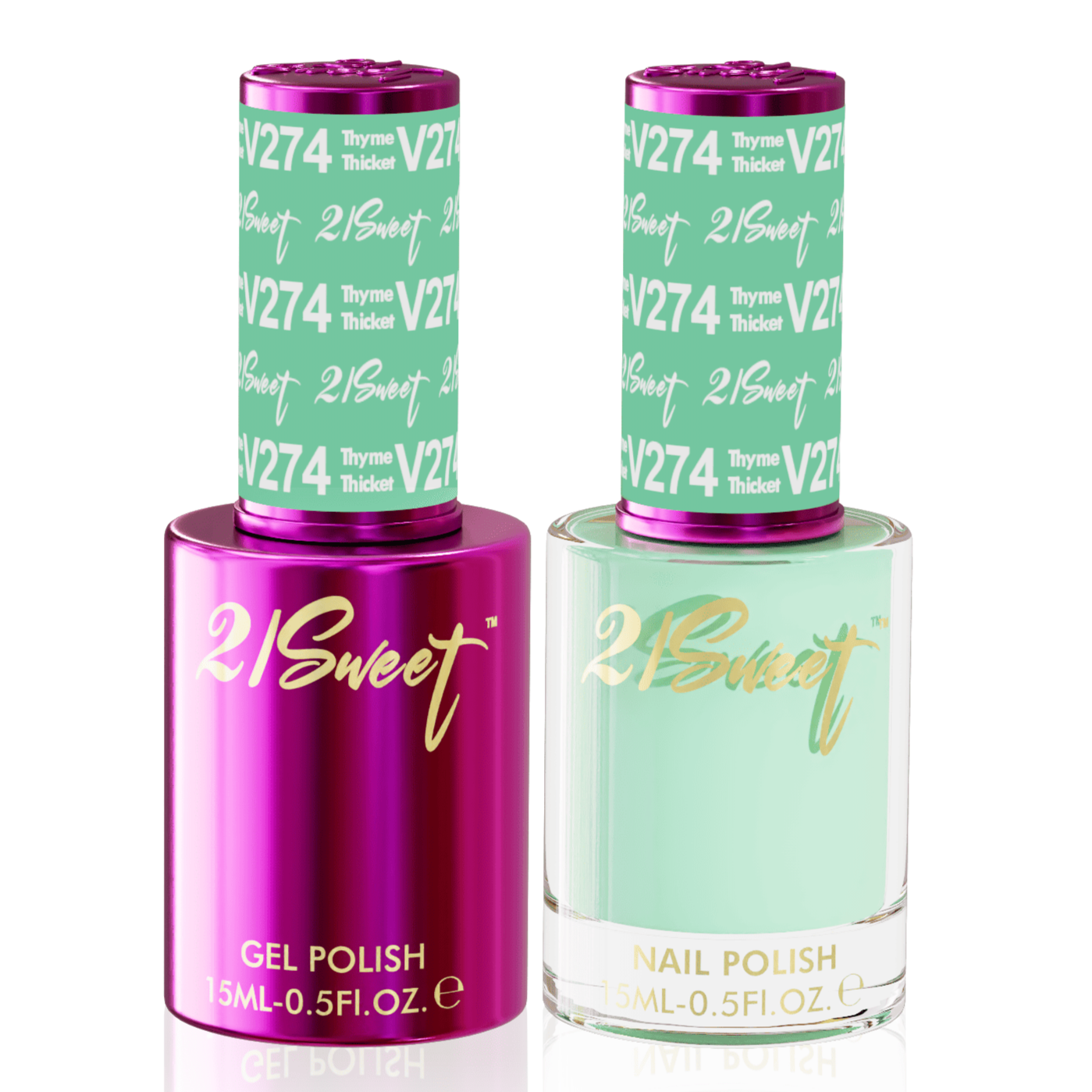 21Sweet 274 - Gel & Lacquer Duo