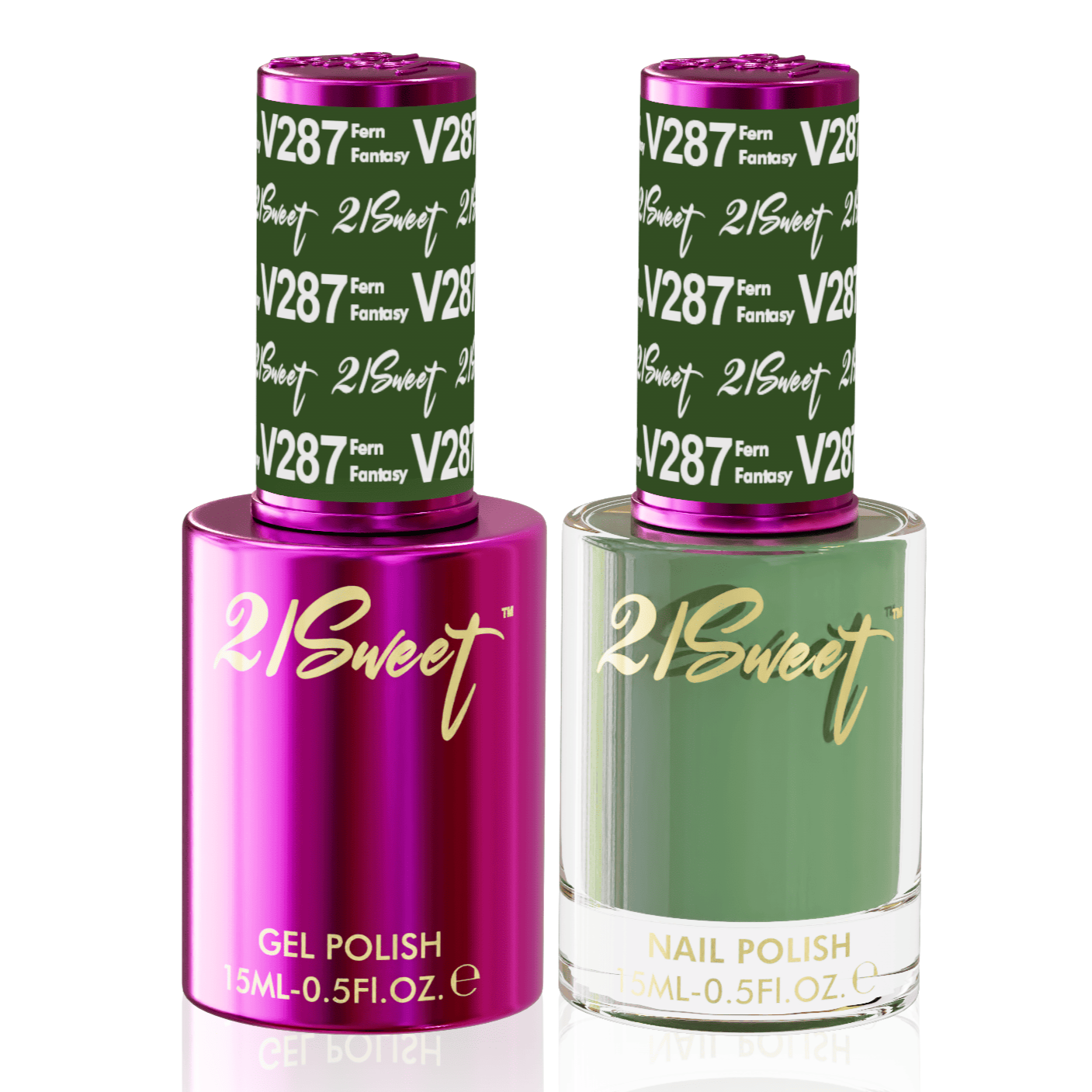 21Sweet 287 - Gel & Lacquer Duo