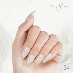 Cre8tion Rubber Base/Biab Gel 0.5oz 34
