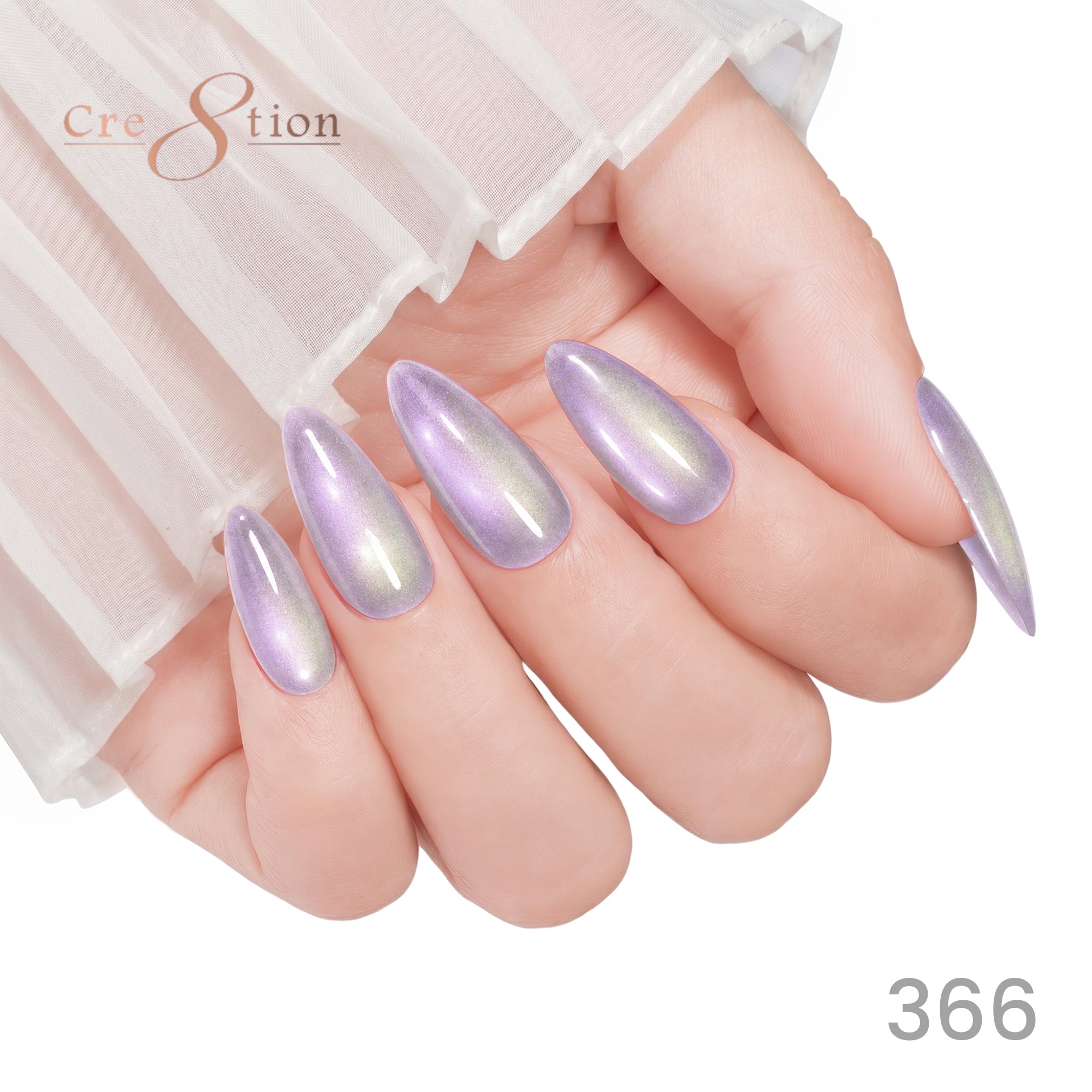 Cre8tion Cat Eye Soak Off Gel 0.5oz 366