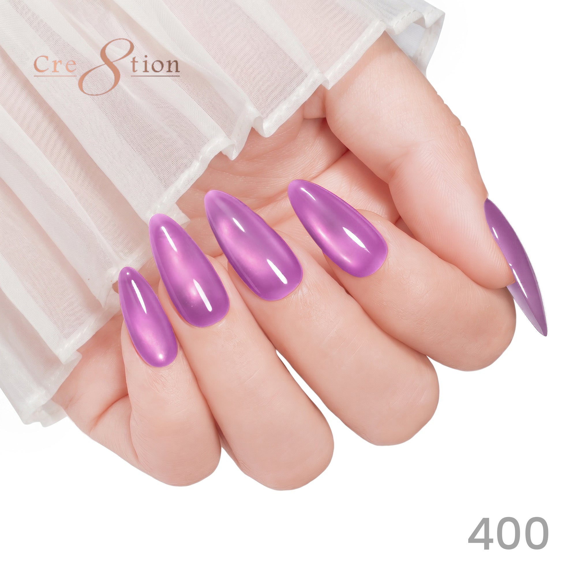 Cre8tion Cat Eye Soak Off Gel 0.5oz 400