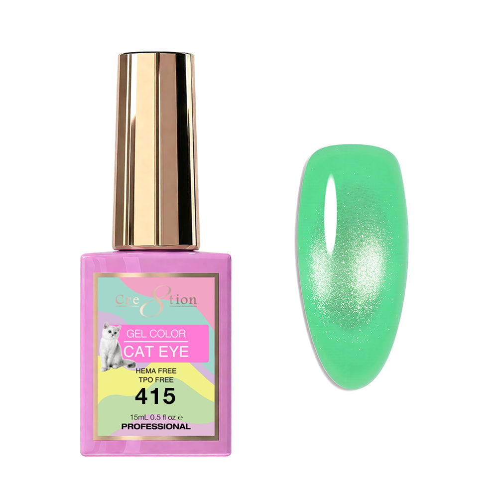 Cre8tion Cat Eye Soak Off Gel 0.5oz 415