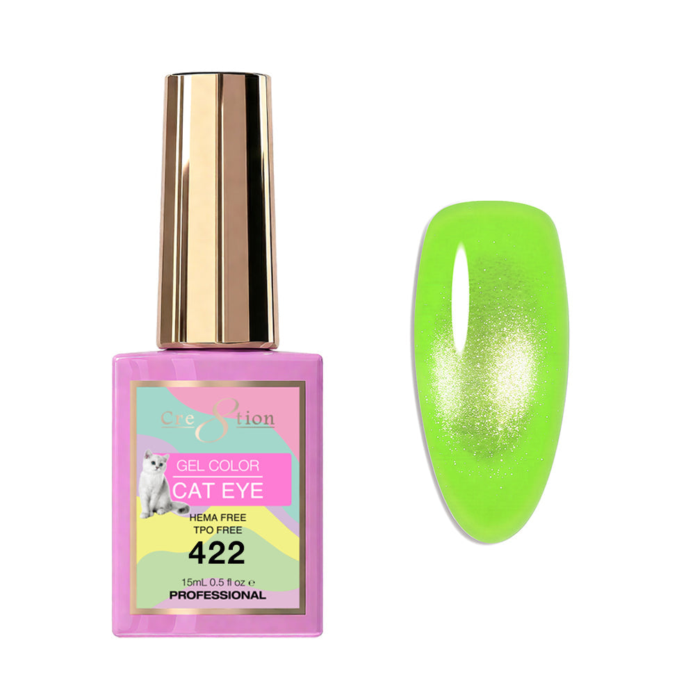 Cre8tion Cat Eye Soak Off Gel 0.5oz 422