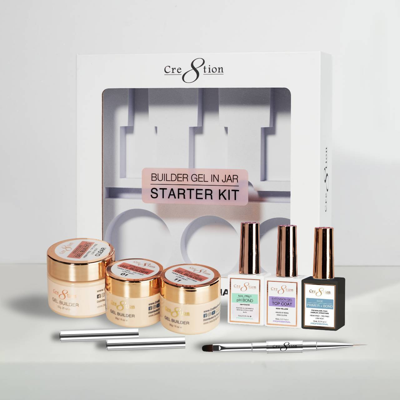 Cre8tion Builder Gel Jar Starter Kit