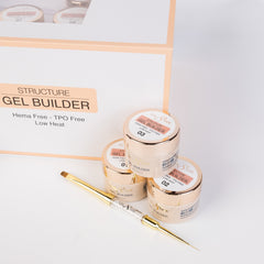 Cre8tion Gel Collection - Hema Free/TPO Free - Low Heat - Overlay/Builder Gel in Jar 24 Color Kit