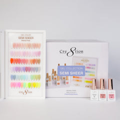Cre8tion Hema Free Semi-Sheer Collection 0.5oz - 72 Color Kit