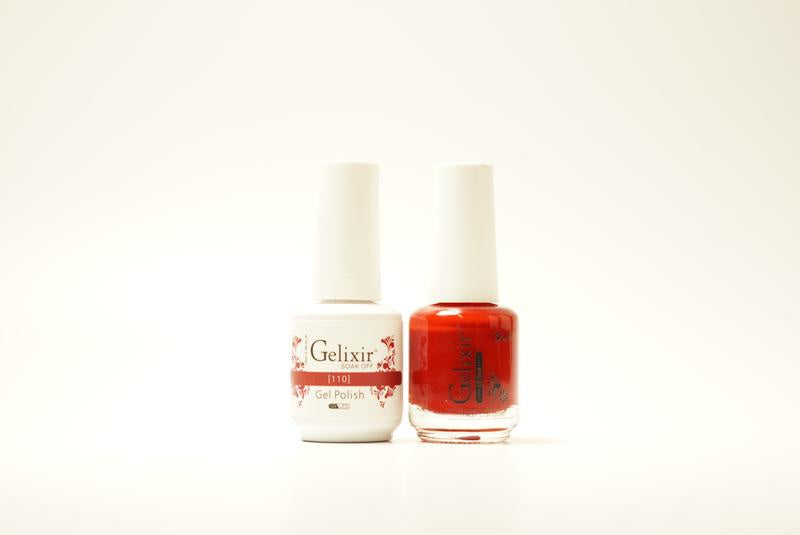 Gelixir Nail Polish Gel & Matching Lacquer 1 PK #110