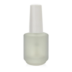 Cre8tion Empty Glass Bottle .5oz Blank Frost