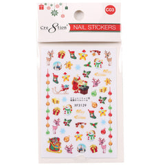 Cre8tion Nail Art Sticker Christmas (29 Styles)