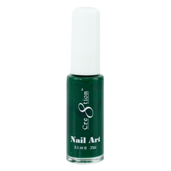 Cre8tion Detailing Nail Art Lacquer 0.25oz 09 Christmas Green
