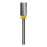 HNS DIAMOND NAIL DRILL BITS 3/32" LARGE BARREL CROSS CUT (SILVER)
