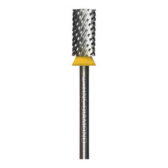 HNS DIAMOND NAIL DRILL BITS 3/32" LARGE BARREL CROSS CUT (SILVER)