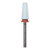 HNS DIAMOND NAIL DRILL BITS 3/32" BARREL 2 WAY CERAMIC TAPERRD WHITE