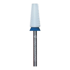 HNS DIAMOND NAIL DRILL BITS 3/32" BARREL 2 WAY CERAMIC TAPERRD WHITE