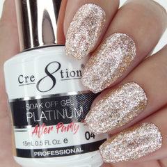 Cre8tion Platinum After Party Gel 0.5oz 04