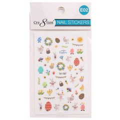 Cre8tion Nail Art Sticker Easter (10 Styles)