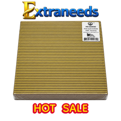 HNS DIAMOND NAIL FILES BROWN SQUARE Sanitizable 80/80 IN bag 50pcs