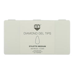 HNS DIAMOND GEL TIPS STILETTO