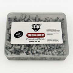 HNS MINI SANDING BANDS ZEBRA 500 PCS IN BOX