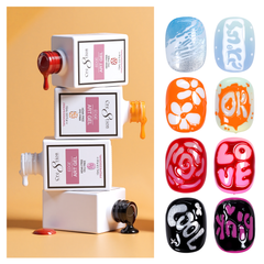 Cre8tion The Edge Art Gel Orange 0.5oz