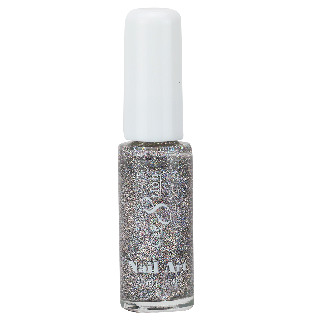 Cre8tion Detailing Nail Art Lacquer 0.25oz 03 Multi- Color Glitter