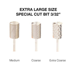 Cre8tion Extra Large Size - Special Cut Bit 3/32" Silver