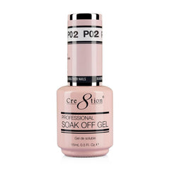 Cre8tion Gel - French Collection 0.5oz - P02 Sweet Pink