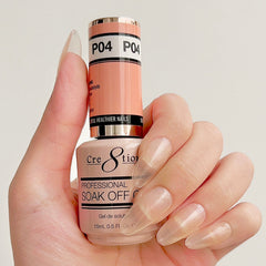 Cre8tion Gel - French Collection 0.5oz - P04 Pink