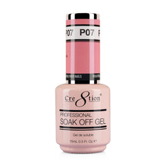 Cre8tion Gel - French Collection 0.5oz - P07 Pink