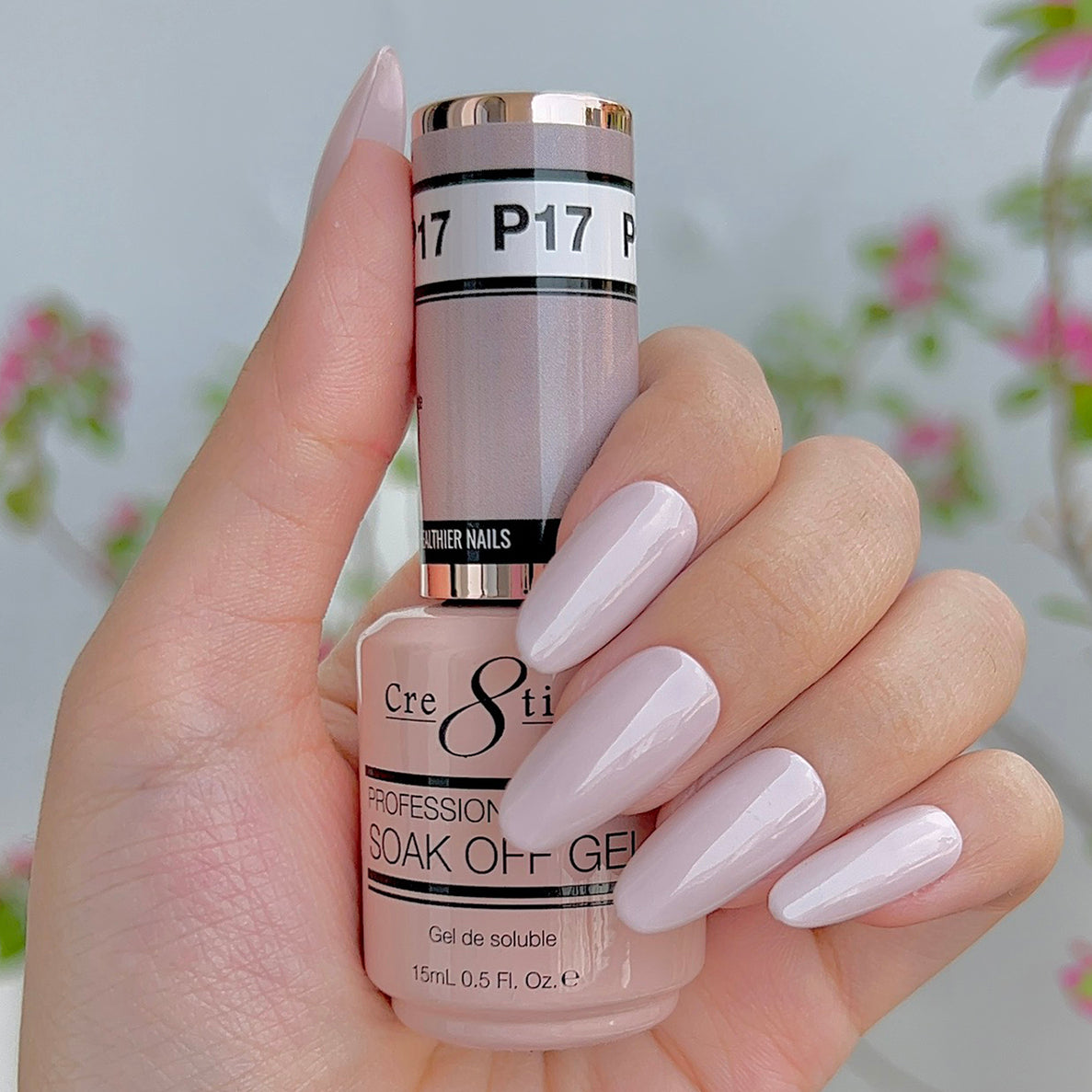 Cre8tion Gel - French Collection 0.5oz - P17 Pink