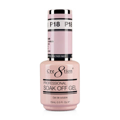Cre8tion Gel - French Collection 0.5oz - P18 Pink